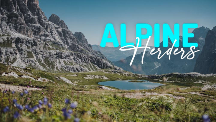 Älpler im Allgäu