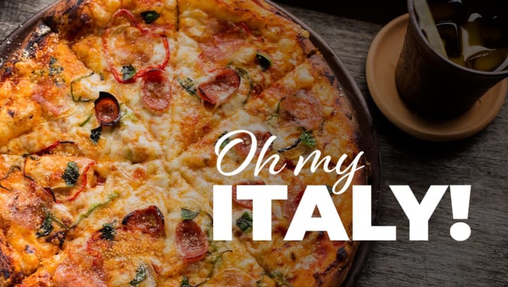 Italien im Mund